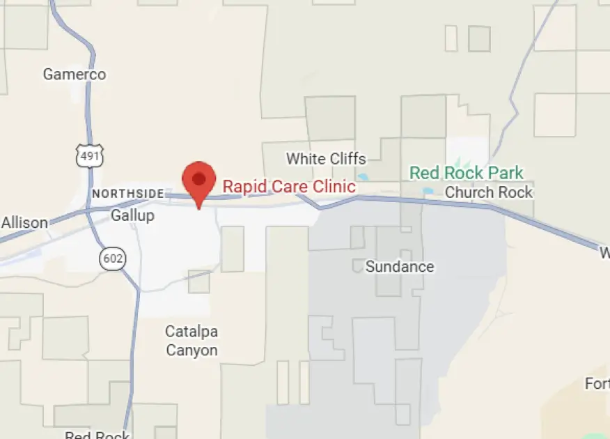Rapid Care map