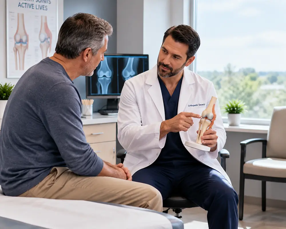 Orthopedic Services 4 <p class="service-card__text">A surgical consultation covers whether an operation suits your condition, the alternatives, recovery, and where surgery happens.</p>