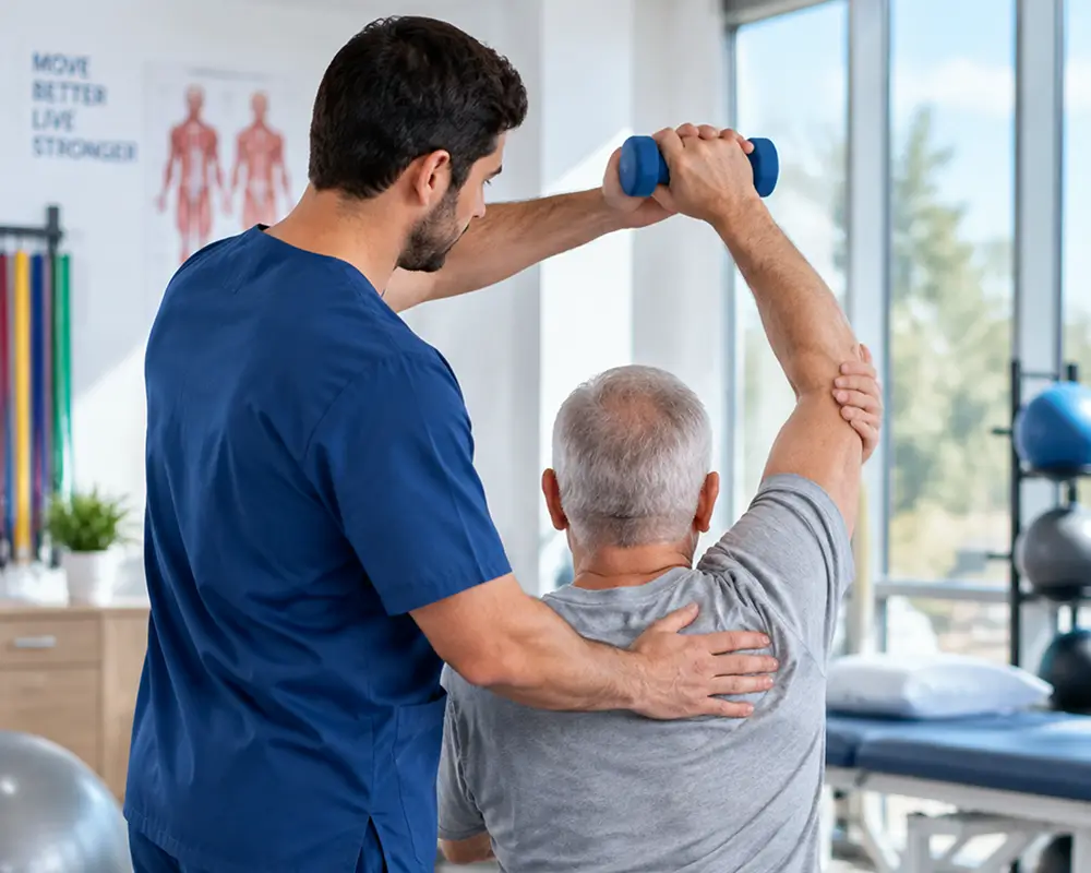 Orthopedic Services 5 <p class="service-card__text">The Wellness and Rehabilitation Center offers physical and occupational therapy before and after surgery, for everyday movement.</p>